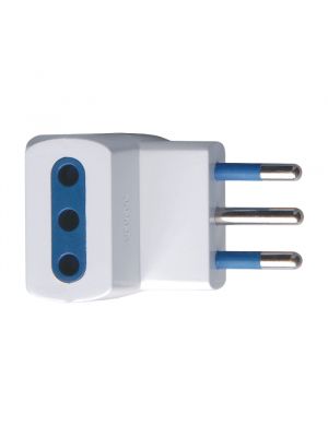 Adattatore triplo con spina 10A