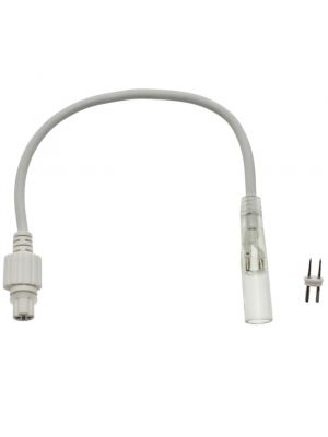 Connettore per tubo luminoso uscita femmina con kit accessori