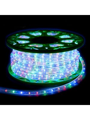 Tubo luminoso a led 45 m, Luce Fissa, Multicolor