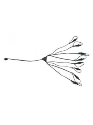 Multi connettore Soft 8 smart System 2Pin - cavo nero