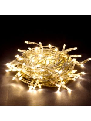 Catena luminosa con porta batterie controller, 96 ledreflex classic