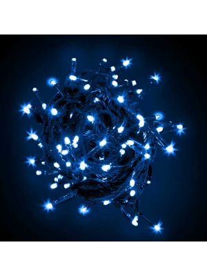 Catena 9 m di luci a led 180 miniled con controller, blu
