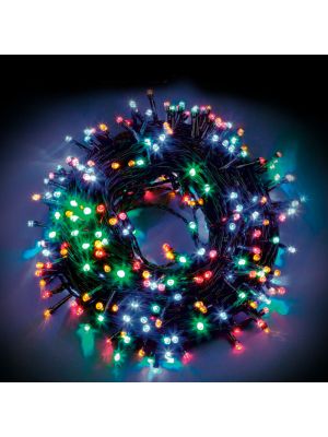 Catena a grappolo 14,9 m, mini cluster 720 led, controller, multicolor
