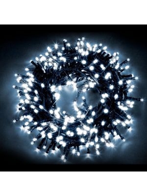 Catena grappolo 12,5 m, cluster 1100 miniled, controller, bianco ghiaccio