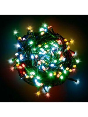 Catena luminosa 18,5 m - 450 minilucciole led con controller - multicolor
