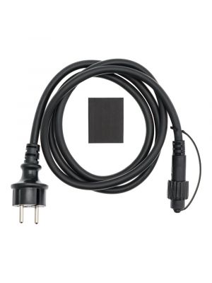 Cavo di alimentazione 1,5 m nero per catene Vintage Led Old Style cavo gomma