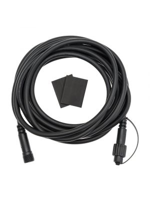 Cavo prolunga nero di 5 m per catene Vintage Led Pro alimentazione a 230V
