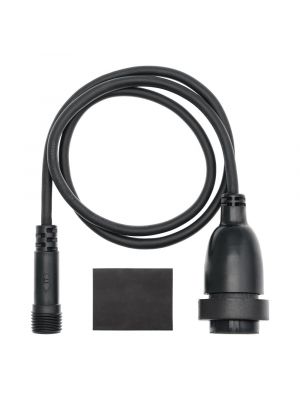 Cavo di 1 m con portalampada E27 cavo nero Vintage Led Pro da esterno