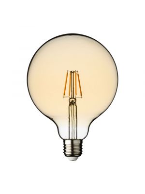 Luci da Esterno  Lampada LED con estetica vintage Maxi Globo 8W E27 Vetro  Oro