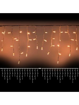 Ice light 300 x h 50 cm 114 Maxiled Flashled  prolungabile bianco classic caldo cavo bianco gomma