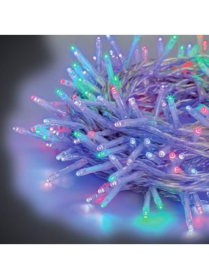 Catena extralong 53 m trasparente 750 miniled memory controller multicolor - uso interno ed esterno