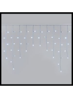 Tenda 420xh70 cm 186 Led SuperBright flashled prolungabile bianco ghiaccio freddo