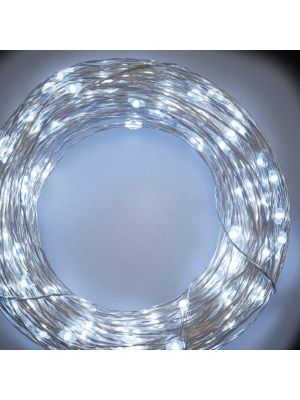 Catena 22,5 m 300 microled memory controller metal silver bianco ghiaccio freddo