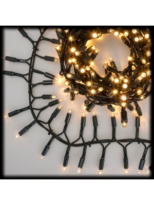 Catena cluster 4 m, 200 maxiled, luce fissa bianco classic
