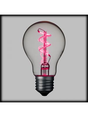 Lampadina E27 party light, filament led, rosa