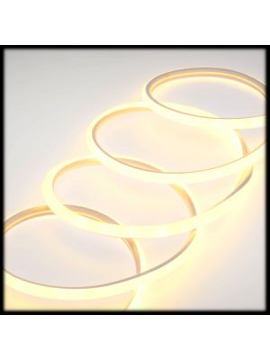 Tubo luminoso led monofacciale effetto neon 50 m luce fissa bianco classic