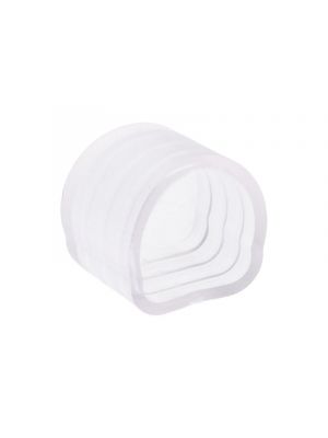 Confezione 50 tappi finali per tubo luminoso Led Neon monofacciale 