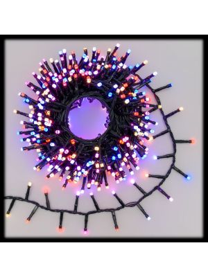 Catena di Natale 10m 500 MiniCluster ø6cm prolungabile|giochi di luce