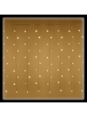 Tenda bianco caldo 200 led reflex, gioco di luce automatico flashled