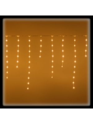 Ice light 512xh75 cm, 224 Led bianco tradizionale e giochi di luce 