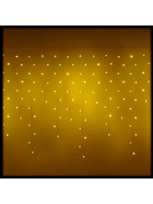 Ice light solare 520 x h110 cm, 360 led bianco caldo, con ricarica USB