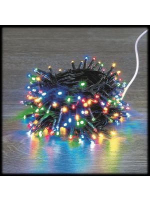 Catena luminosa a batteria 200 miniled, 10 m, memory controller, MULTICOLOR