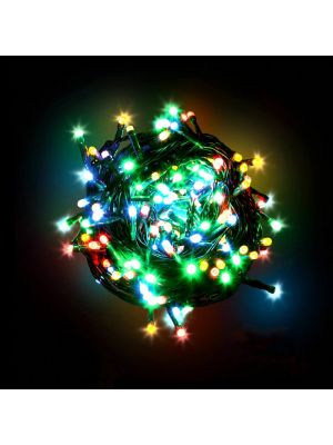 Catena luminosa 7,50 m, 180 LED Reflex con controller, multicolor