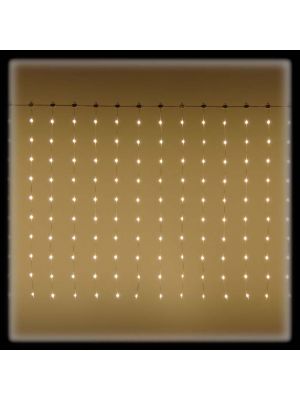 Tenda luminosa 300 led controllati singolarmente, bianco classic e bianco ghiaccio