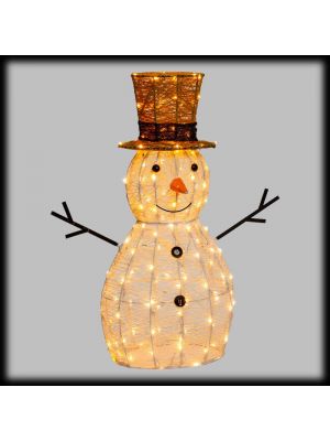 Pupazzo di neve 3D H70 cm