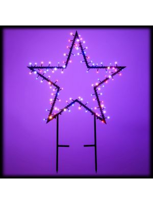 Stella WONDER  Ø75cm 100 led superbright, RB e bianco caldo