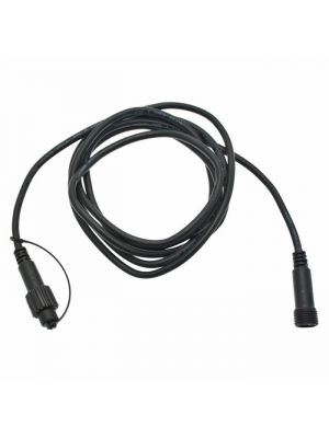 CAVO PROLUNGA NERO IP44 LUNGHEZZA 2,5 M - CON CONNETTORI MASCHI E FEMMINA IP44 - CARICO MASSIMO 1500W