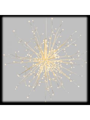Ramo luminoso bianco twig ball 