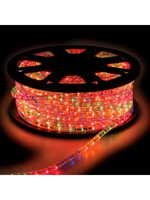 Tubo luminoso professional incandescenza bobina da 50 m, luce fissa multicolor
