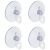 Set 4 ventose con gancio per fissaggio decorazioni luminose