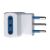 Adattatore triplo con spina 10A