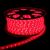 Tubo luminoso a led 45 m - Luce Fissa - Rosso