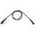 Cavo prolunga di 1 m nero IP67