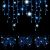 Ice light 228 Maxiled Flashled Diamond 3 x h 0,90 m - prolungabile - blu