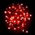 Catena 9 m di luci a led 180 miniled con controller - rosso