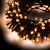 Catena luminosa 5 m 100 led con memory controller bianco caldo tradizionale da esterno