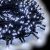 Catena grappolo 16 m minicluster 750 led a luce fissa bianco ghiaccio led reflex