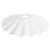 Kit 8 paralume coprilampada Ø 25 cm in ABS per lampadine Vintage Led colore bianco