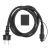Cavo di alimentazione 1,5 m nero per catene Vintage Led Old Style cavo gomma