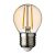 Lampadina E27 Globo G45 2 x Filament Led, bianco caldo, Vintage Led Pro