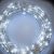 Catena 20 m 400 microled flashled diamond metal silver bianco ghiaccio freddo