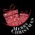 Gobo Ø37-23mm per proiettore professionale, Pacchi Regalo Merry Christmas