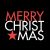 Gobo Ø37-23mm per proiettore professionale, Merry Christmas con stella