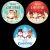 Set 3 gobos intercambiabili Ø30-20mm corone Babbo e amici