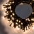 Catena di luci 28 m 700 led con memory controller bianco classic caldo cavo verde