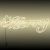 Insegna natalizia Merry 106 x h 32 cm, neon bifacciale, led bianco classic